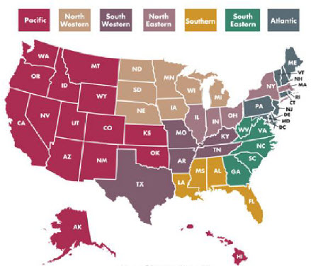 Regional Reporter Map